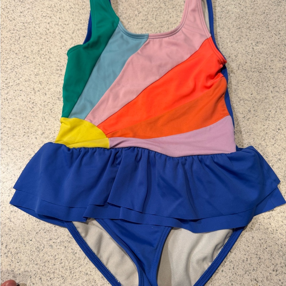Mini Boden Multicolor Kids Swim One Piece